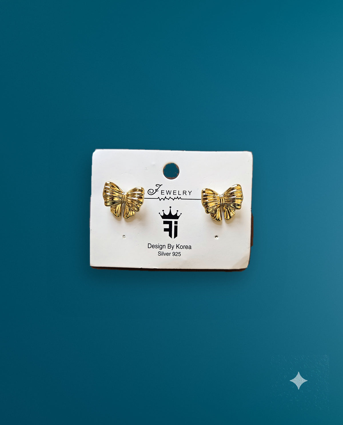 Butterfly Bow Stud Earrings
