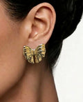 Butterfly Bow Stud Earrings
